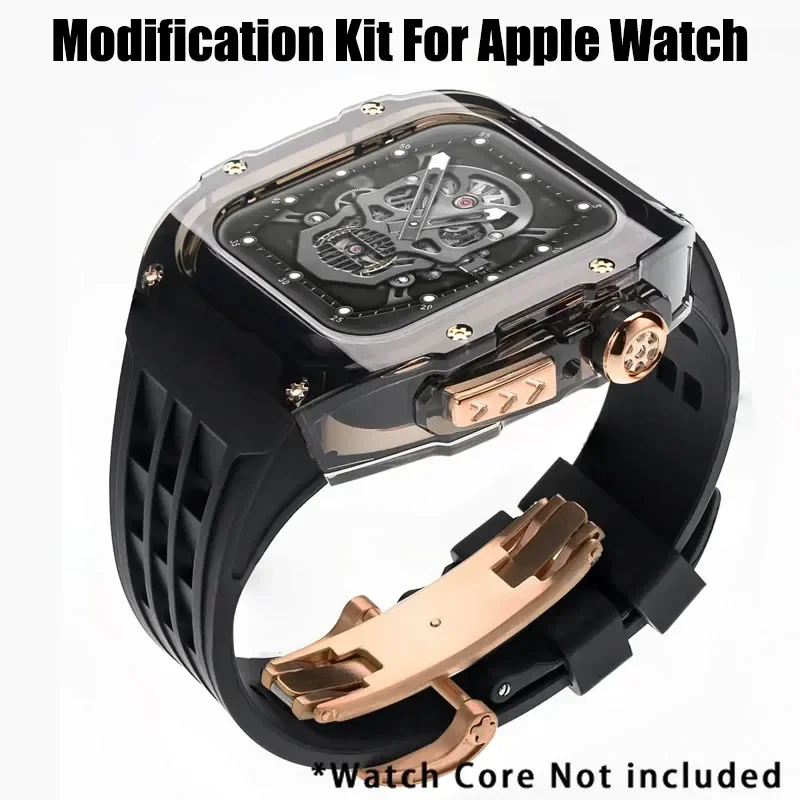 Resin Art Case - Kit modifikasi gletser mewah untuk IWatch