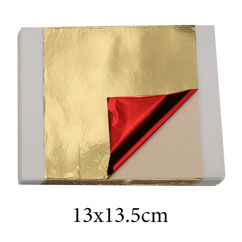 Resin Art Wedding Gift - 100 lembar Kertas Foil Imitasi Daun