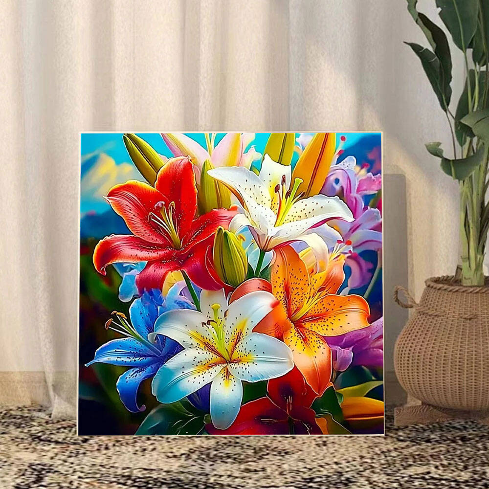 Huacan 2025 koleksi baru lukis - Resin Art Wallpaper ulasan dan harga