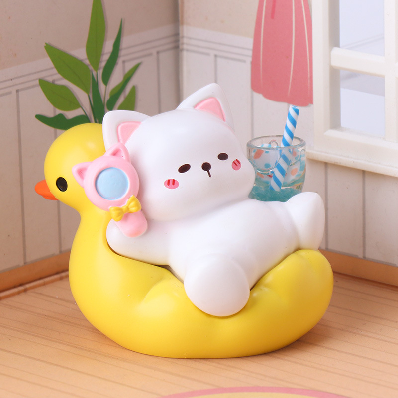 Bath Time Meow Crew Blind Box  - Resin Art Case ulasan dan harga