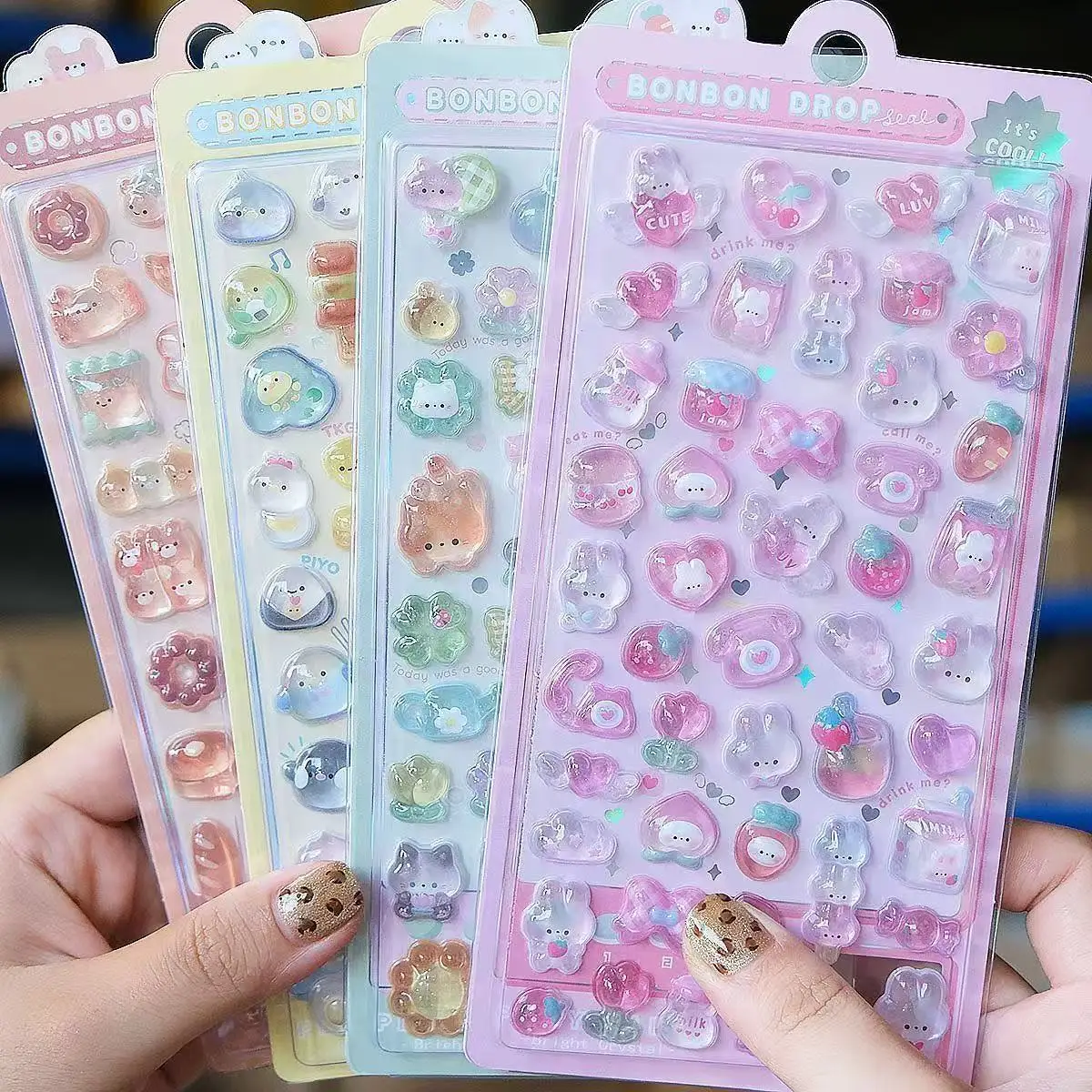 =-=2027Stiker Resin Jelly 3D K - Resin Art Case ulasan dan harga