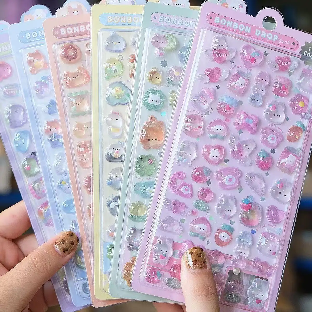 =-=2027Stiker Resin Jelly 3D K - Resin Art Case ulasan dan harga