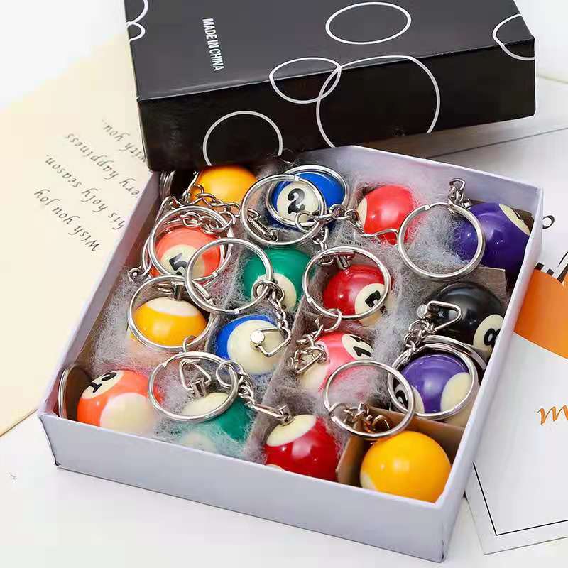 16 buah/set Mini biliar berben - Resin Art Alphabet ulasan dan harga